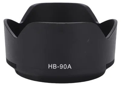 Obrázek produktu pro Sluneční clona pro objektiv Nikon DX 50–250 mm F/4,5–6,3 VR, ABS HB 90A, oboustranná sluneční clona s krytkou objektivu 62 mm