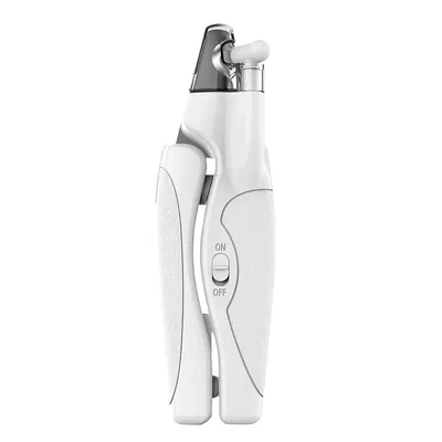 Produktbild von Haustier-Nagelpflegegerät 2-in-1, leise & sicher, LED-Licht für klare Sicht, Nagelstaubauffang, USB-C wiederaufladbar, für kleine bis große Tiere