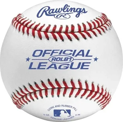 Immagine prodotto di Palla da baseball in pelle - ROLB1 - 9 pollici