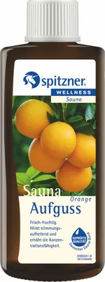Produktbild von Spitzner Saunaaufguss Orange 190 ml Sauna Aufguss Konzentrat 8850024