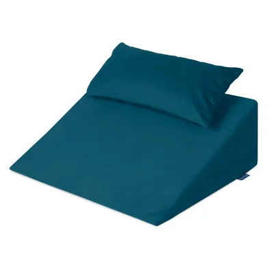 Zdjęcie produktu dla Klin TRINITY pod plecy z poduszką 60x50x21 cm Trinity granatowy