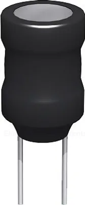 Produktbild von 1x Drossel: Draht 15mH 28,75Ω THT Ø12x15mm 10% 0,12A  20kHz 11PHC-153K-50 Vertika