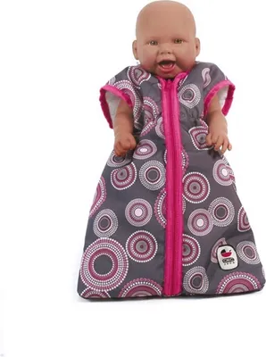 Produktbild von Bayer Chic 2000 Puppen-Schlafsack Dessin Hot Pink Pearls 792 87