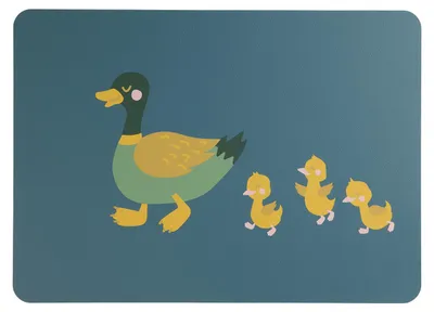 Imagen del producto de ASA Selection, juego de manteles individuales para niños, diseño "Ente Emil", 46 x 33 cm