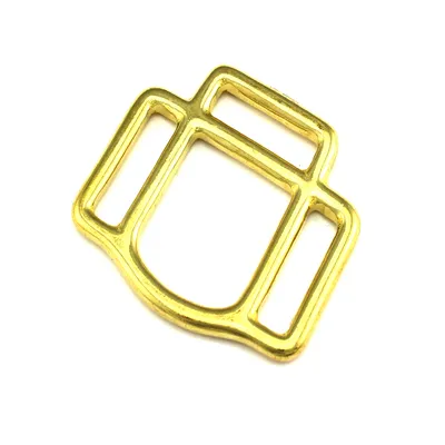 Produktbild von Halfterring 3-fach 20mm 3/4 Zoll Messing Halfterringe Halfter Ring
