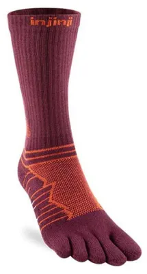 Immagine prodotto di Calze Injinji Ultra Crew, colore rosso e viola, taglia EU 44 1/2-47, colore rosso e viola, taglia EU 44 1/2-47