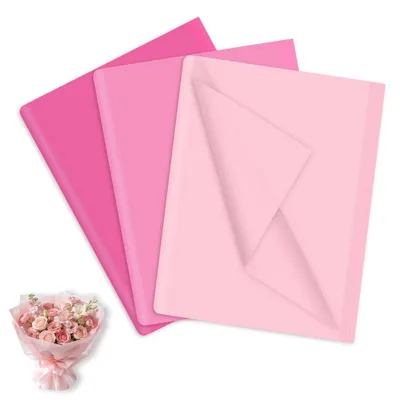 Produktbild von Seidenpapier Rosa 35 x 50 cm - 120 Blatt Geschenkpapier