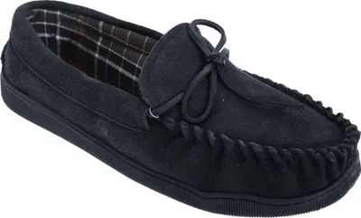 Produktbild von Mokkers - Herren Mokassin-Hausschuhe "Adie", Wildleder DF2438 (44,5 EU) (Marineblau)