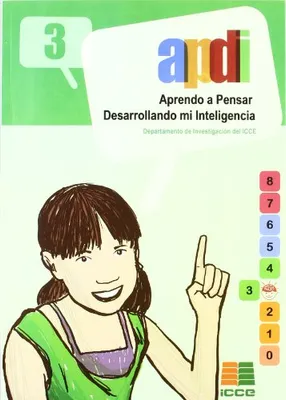Produktbild von APDI 3, aprendo a pensar desarrollando mi inteligencia