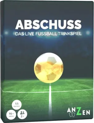 Produktbild von Anzen ABSCHUSS - Das Live Fussball Trinkspiel