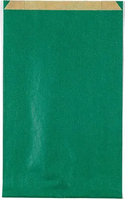Produktbild von VP Faltenbeutel grün 20,0 x 32,0 cm, 100 St.