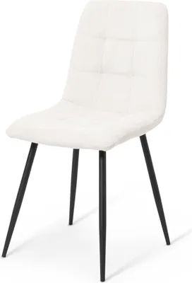 Produktbild von Milton & Oldbrook Cordstoff Esszimmerstuhl Munich Weiß