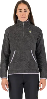 Zdjęcie produktu dla Karpos Rocchetta Fleece With Half Zip Grey M Woman Grey M