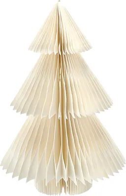 Image de Lampe LED Honeycomb - arbre / sapin - env. 20x30 cm / blanc chaud / minuterie / pile