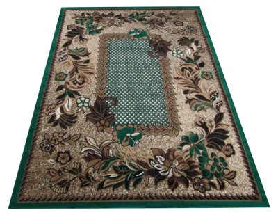 Obrázek produktu pro Kusový koberec BCF ALFA 01 - zelený - 100 x 190 cm