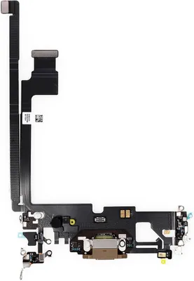 Image de Pièce de rechange Prise de charge, connecteur Lightning pour Apple iPhone 12 Pro Max - Or