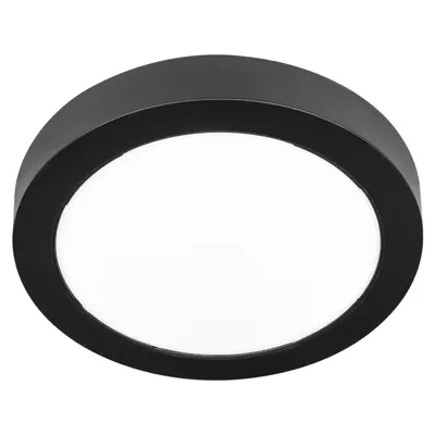 Produktbild von MasterLED LED Panel 18W rund schwarz, 3CCT 2700/4000/6500K, 1440lm Aufputz-Deckenleuchte