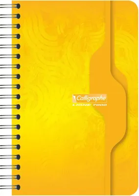 Produktbild von Calligraphe 10x Notizbuch Drahtbindung 50bl 70g Q.5x5 - Sortiert 76C