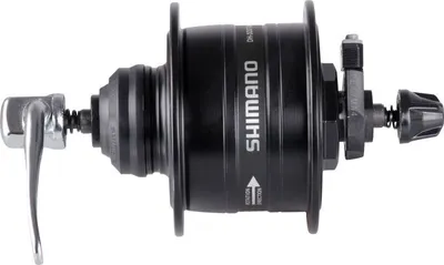 Produktbild von Shimano Nabendynamo DH3D37QR 6V 3W QRAchse 32Loch 26-28 Zoll Centerlock