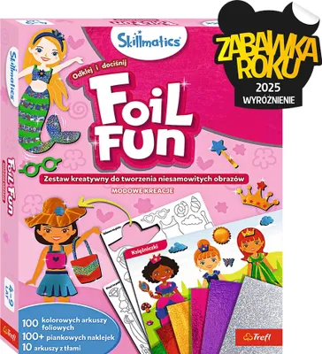 Produktbild von TREFL Skillmatics Kreativset, Folienspaß, Modekreationen 62605