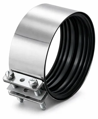 Produktbild von BADfabrik24 CV-Verbinder für SML-Rohre DN 100, Edelstahl