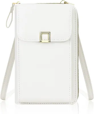 Produktbild von Schultertasche Damen, kleine Handytasche, Kunstleder, verstellbarer Schultergurt, für den Alltag