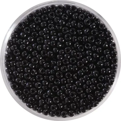 Produktbild von Jap, Miyukirocailles opaque black 2,2 mm