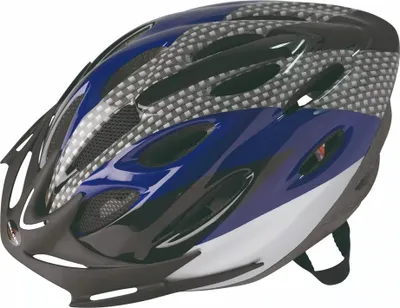 Produktbild von WALSER Fahrradhelm Sprinter NXTG, Radfahrhelm 58-61cm mit anpassbarem Drehradverstellsystem und Insektennetz, Radhelm, Blau