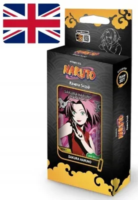 Obrázek produktu pro Naruto Mythos TCG: Konoha Shidō, 2. vydání – Sada karet "Tým Sakura"