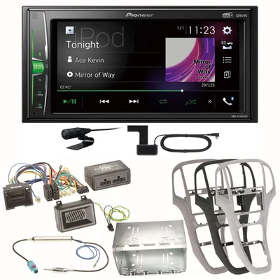 Produktbild von Pioneer DMH-A3300DAB Bluetooth Digitalradio Autoradio Einbauset für Opel Astra J