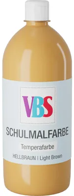 Produktbild von VBS Schulmalfarbe, 1000 ml Hellbraun