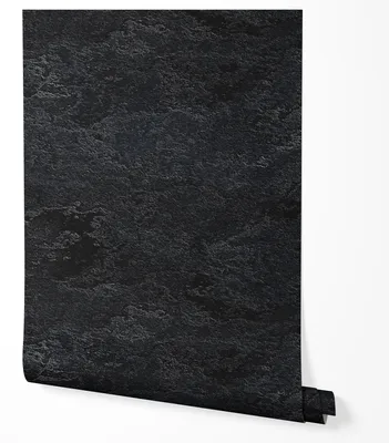 Produktbild von Selbstklebende Tapete Möbelfolie Betonoptik Schwarz Dunkel Industrial Wandtapete Wohnzimmer Schlafzimmer Flur Modern Minimalistisch Struktur Loft Design 10m x 0,5m
