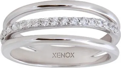Produktbild von Ring 54 - silberfarben - Sterlingsilber Zirkonia