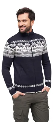 Produktbild von Brandit Norwegian Cardigan, Farbe: Navy, Größe: XL