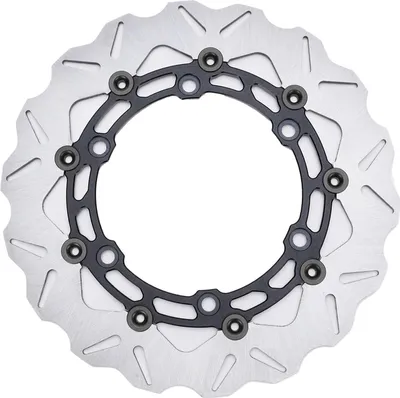 Zdjęcie produktu dla Przednia tarcza hamulcowa do motocykla, średnica 300 mm, stal nierdzewna CNC, zamiennik do ADV350 2017-2025, czarna