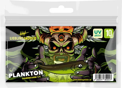 Produktbild von Lieblingsköder Gummifisch Barschköder (7,5 cm, Plankton) Farbe: Plankton