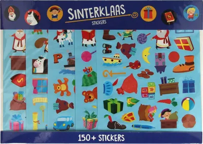 Produktbild von Gewinnt Holland-Aufkleberbögen Sinterklaas