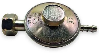 Zdjęcie produktu dla Regulator gazu propanowego 37 mbar 1 5 kg/h do grilla przyłącze 21 8 mm