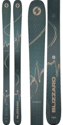 Productafbeelding van BLIZZARD Anomaly 94 FLAT Ski, Petrol/Karamel, 182 cm