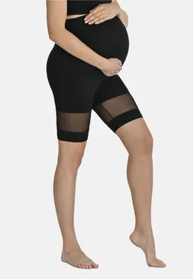 Zdjęcie produktu dla Teyli bawełniane legginsy ciążowe Rebeca damskie 2233 czarne S
