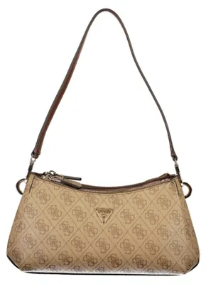 Produktbild von Elegante Damenhandtasche Beige mit Vielseitigen Riemen und Fächern