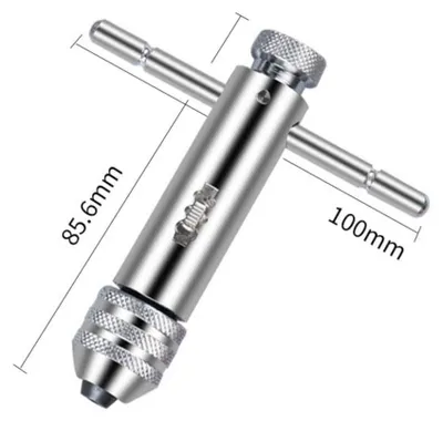 Produktbild von INF Ratschen-T-Griff Gewindeschneiderhalter Chrom-Vanadium M3-M8