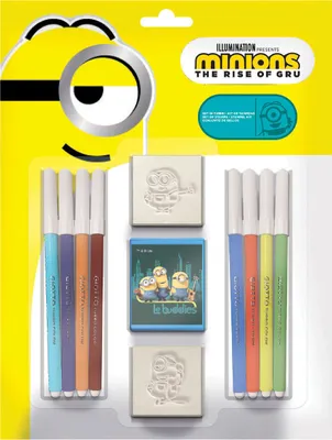 Zdjęcie produktu dla Zestaw stempli Multiprint Minions, 11 szt.