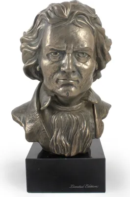 Produktbild von Ludwig van Beethoven - Marmor-Büste, Statue einer berühmten Person, Dekoration für Büro, Schule und Hotel der Marke Art-Dog