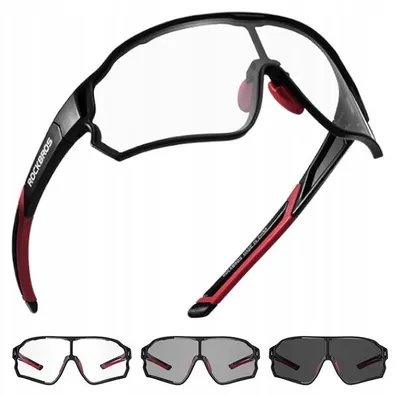 Produktbild von Rockbros 10135 Fotochrom Fahrradbrille UV400 Korrekturgläser