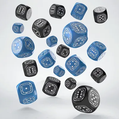 Productafbeelding van Kostky Fortress Compact - Zwart en blauw (20 stuks)