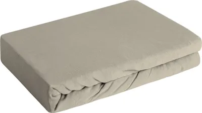 Zdjęcie produktu dla Prześcieradło z gumką CLASSIC jersey 160X200 cm beżowe