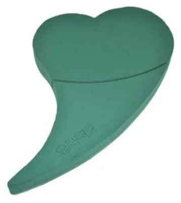 Produktbild von OASIS® BIOLINE® Herz Sophia, 50 x 48 x 5 cm – Frischblumen-Steckschaum