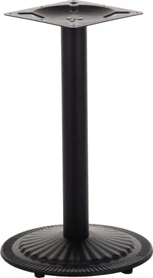 Produktbild von Tischgestell aus Metall SH-4004-1, für Büro, Hotel, Restaurant, Durchmesser 45 cm, Höhe 72,5 cm, Schwarz