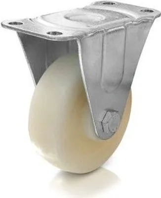 Image de ERBA Roue en nylon blanc 100 mm / 150 kg ER-33352